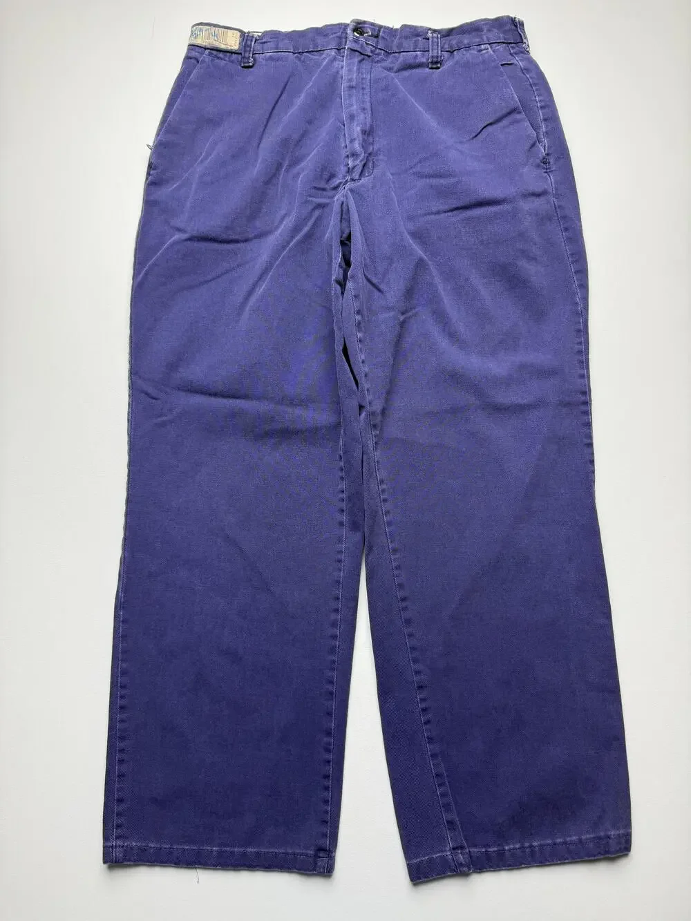 Bulwark FR Pants Mens 33 Purple Flame Resistant Chino Canvas Workwear